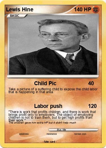 Pokemon Lewis Hine