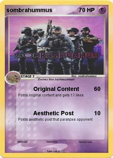 Pokemon sombrahummus