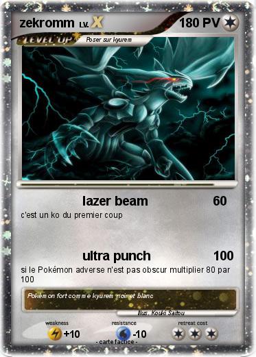 Pokemon zekromm