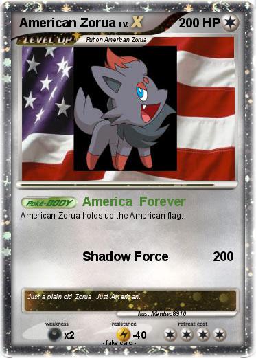 Pokemon American Zorua