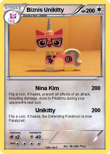 Pokemon Biznis Unikitty