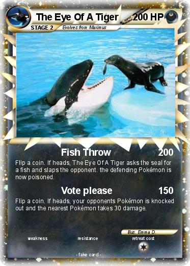 Pokemon The Eye Of A Tiger