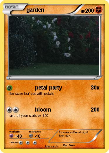 Pokemon garden