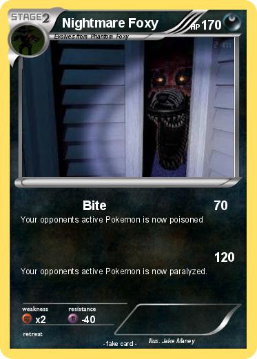 Pokemon Nightmare Foxy