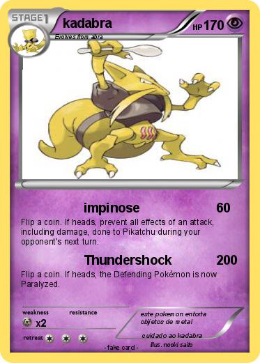 Pokemon kadabra