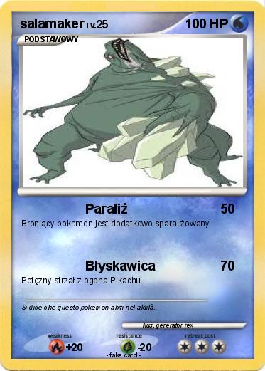 Pokemon salamaker