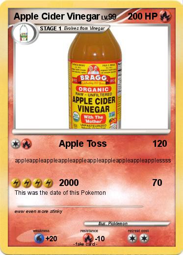 Pokemon Apple Cider Vinegar