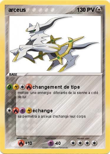 Pokemon arceus