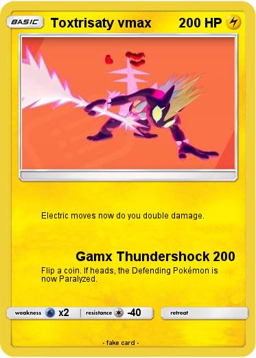 Pokemon Toxtrisaty vmax