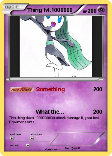 Pokemon Thing lvl.1000000