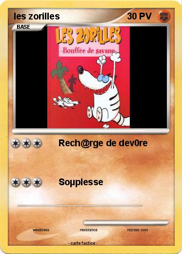 Pokemon les zorilles