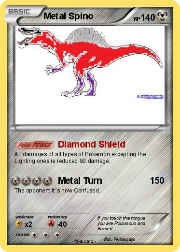 Pokemon Metal Spino