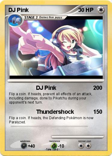 Pokemon DJ Pink