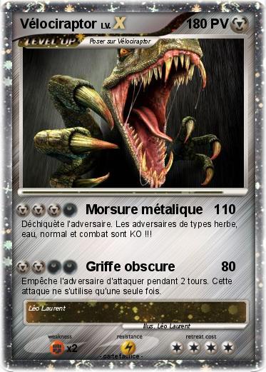 Pokemon Vélociraptor