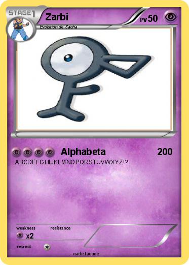 Pokemon Zarbi