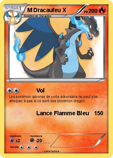 Pokemon M Dracaufeu X