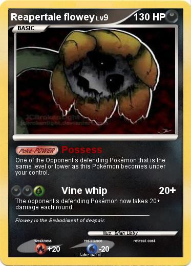 Pokemon Reapertale flowey
