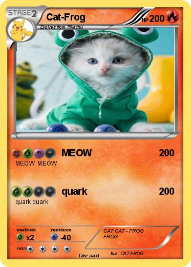 Pokemon Cat-Frog