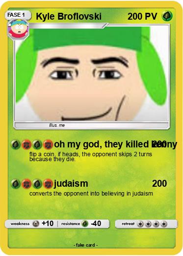 Pokemon Kyle Broflovski