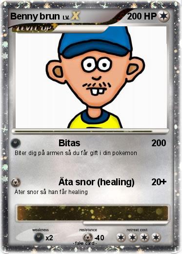 Pokemon Benny brun