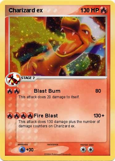 Pokemon Charizard ex