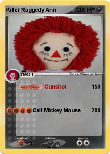 Pokemon Killer Raggedy Ann