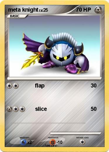 Pokemon meta knight