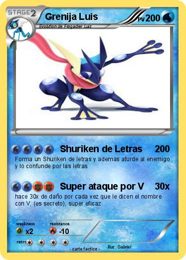 Pokemon Grenija Luis