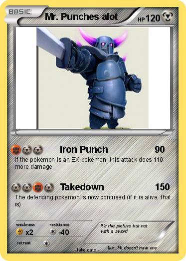 Pokemon Mr. Punches alot