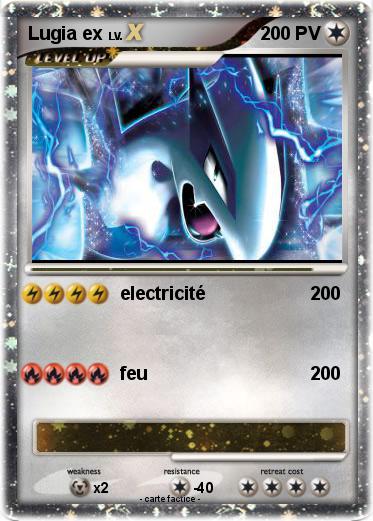 Pokemon Lugia ex