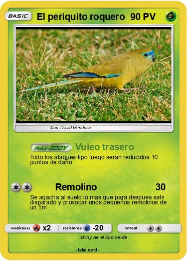 Pokemon El periquito roquero