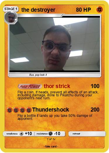 Pokemon the destroyer