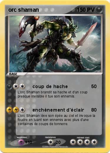 Pokemon orc shaman