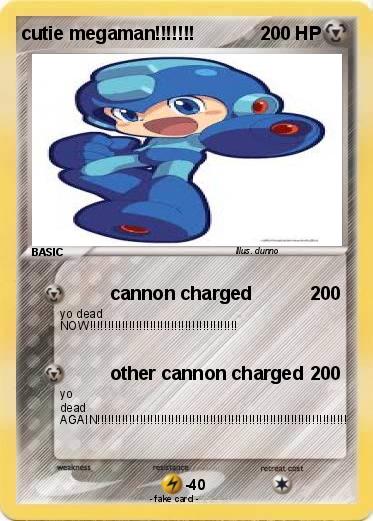 Pokemon cutie megaman!!!!!!!
