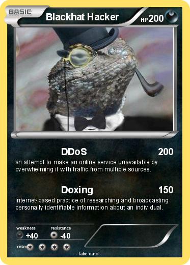 Pokemon Blackhat Hacker