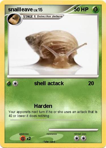 Pokemon snailleave