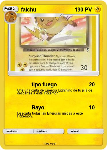 Pokemon faichu