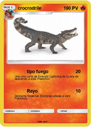 Pokemon crocrodrile