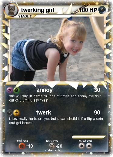 Pokemon twerking girl