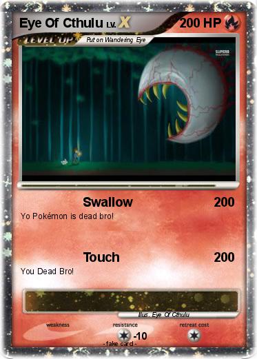 Pokemon Eye Of Cthulu