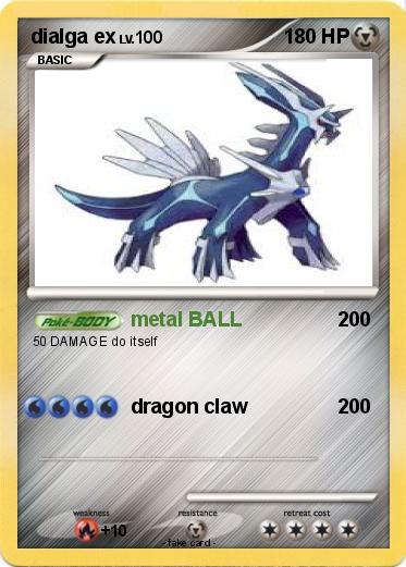 Pokemon dialga ex