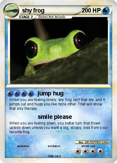 Pokemon shy frog