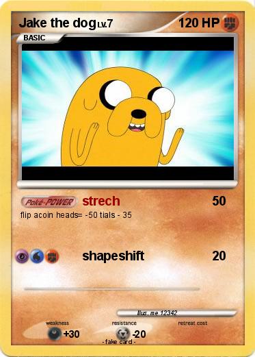 Pokemon Jake the dog