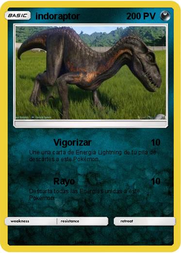 Pokemon indoraptor