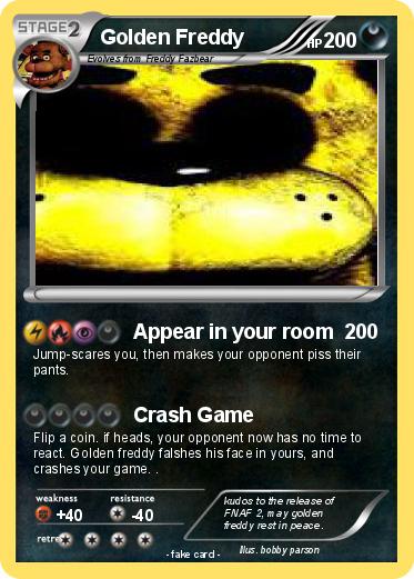 Pokemon Golden Freddy