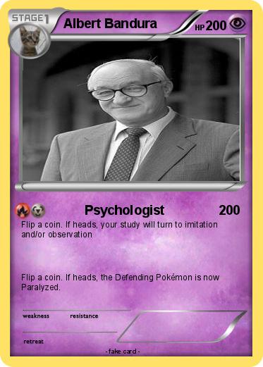 Pokemon Albert Bandura