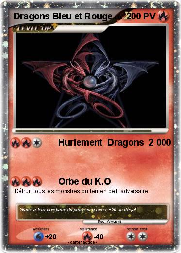 Pokemon Dragons Bleu et Rouge