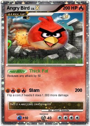 Pokemon Angry Bird