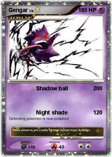 Pokemon Gengar