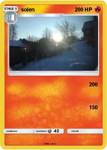 Pokemon solen